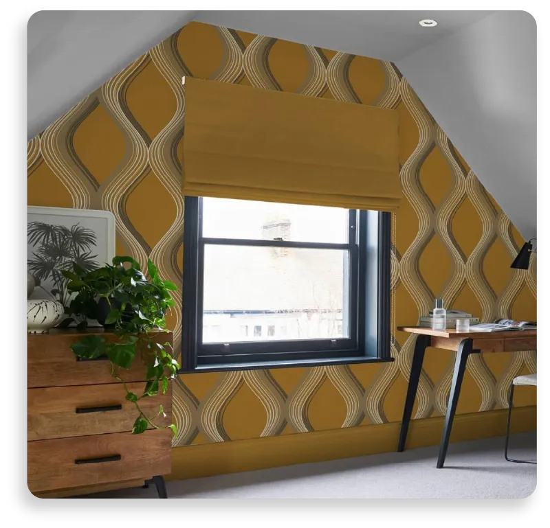 Creativity and professionalism through geometric shape